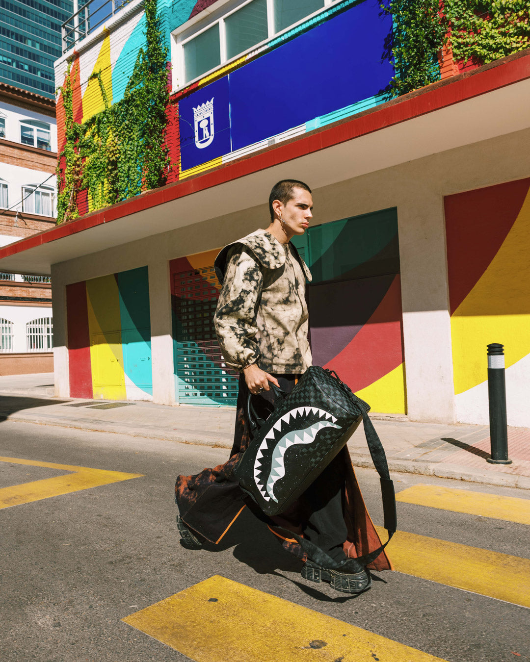 SPRAYGROUND® DUFFLE DEEP SPACE DRIP DUFFLE