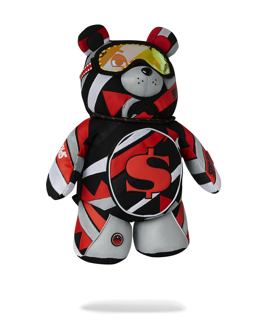 SPRAYGROUND® BACKPACK SHREDDED ARCTIC MONEYBEAR BACKPACK