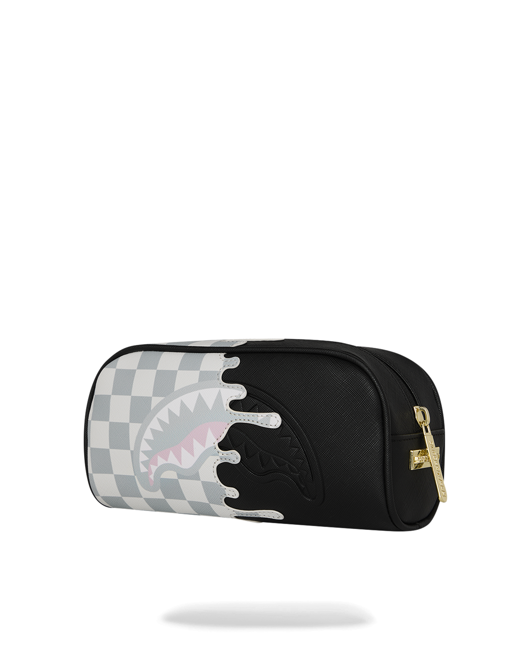 SPRAYGROUND® POUCH CREAM CHECK SIDE DRIP POUCH