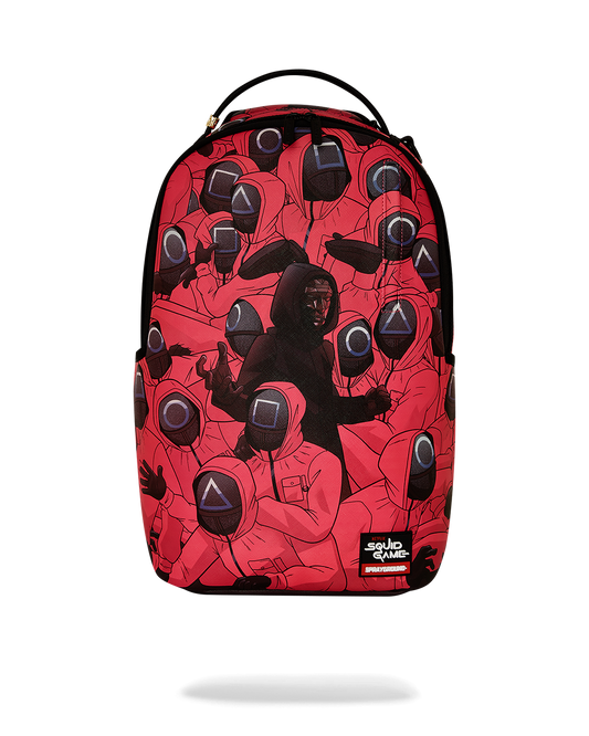SPRAYGROUND® BACKPACK SQUID GAME FRONT MAN AND WORKERS CRAMMED BACKPACK