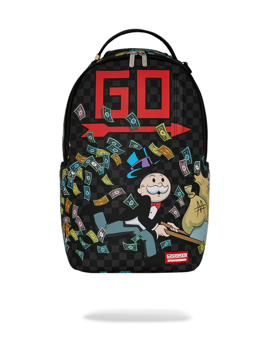 SPRAYGROUND® BACKPACK MONOPOLY WHEEL BARREL BACKPACK